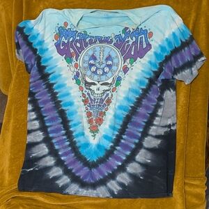 Liquid Blue Grateful Dead "Midnight Hour" Tie-Dye T-shirt
